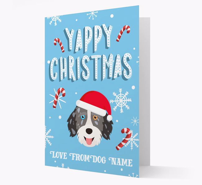 Yappy Christmas: Personalised {breedFullName} Christmas Card